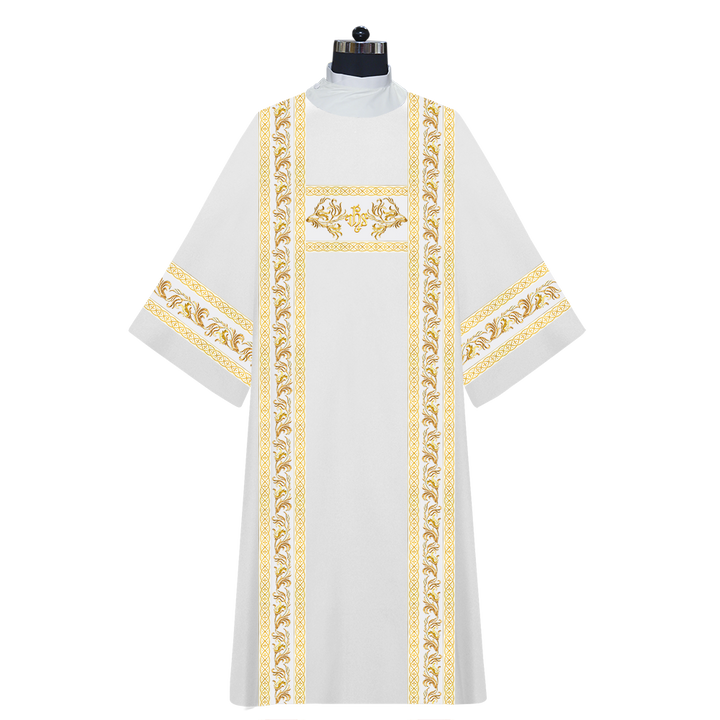 Dalmatics Vestments With Enhanced Embroidery