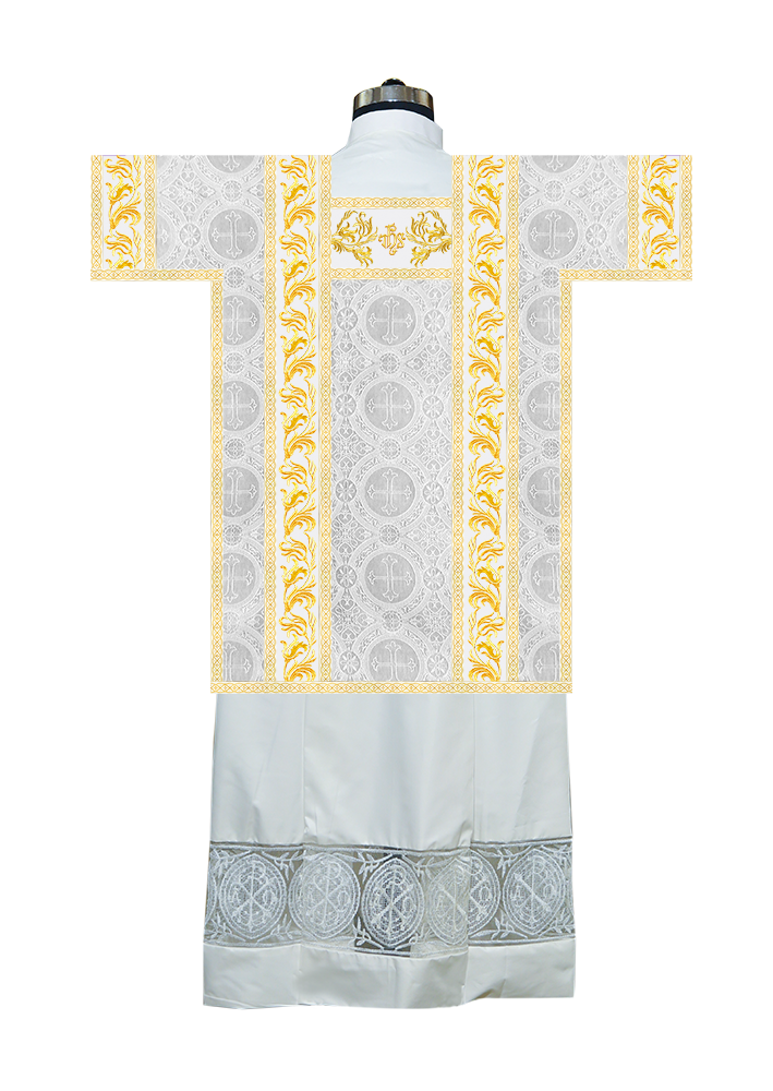 Tunicle Vestment with Woven Braids