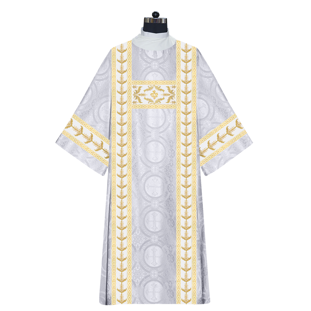 Dalmatics Vestments With Adorned Orphrey and Trims