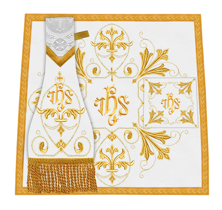 Gothic Chasuble with Ornate Lace