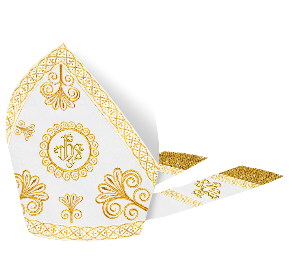 Liturgical Roman Mitre Vestment and Trims