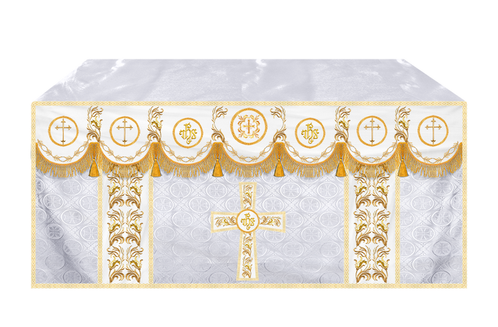 Handmade Church Altar Cloth with Traditional Embroidery
