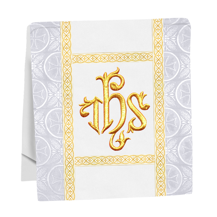 Traditional Altar Mass Set with  Embroidered Motifs