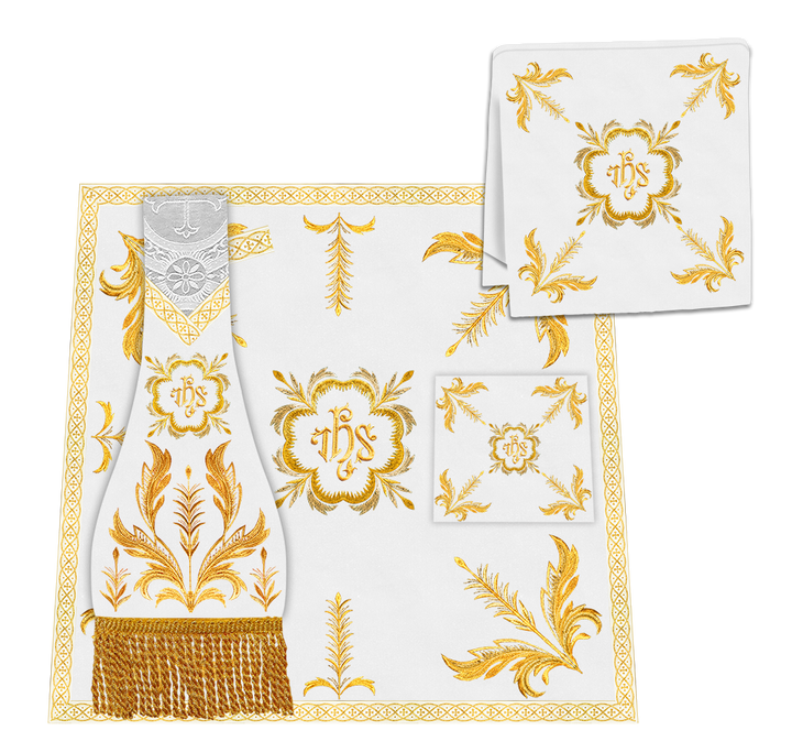 Monastic chasuble Vestments With Detailed braids and trims