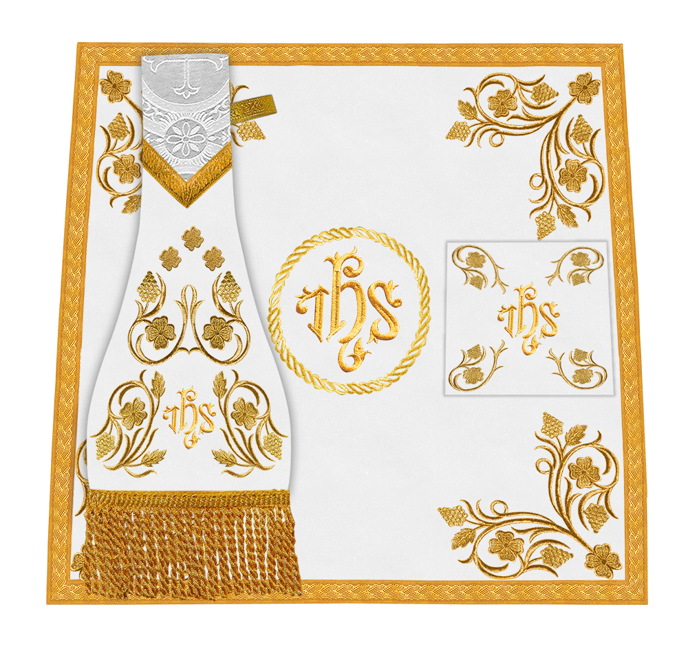 Gothic Chasuble with Grapes Embroidery