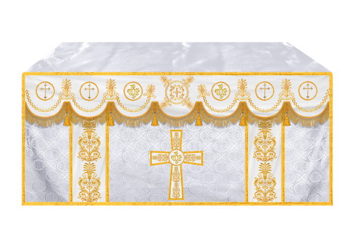 Ornate Embroidered Liturgical Altar Cloth