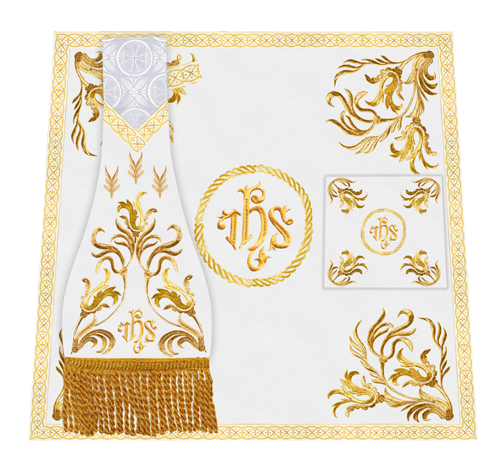 Handmade Church Altar Cloth with Traditional Embroidery