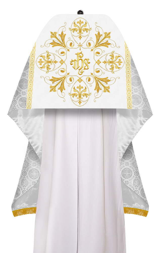 Humeral Veil Vestment with Adorned Liturgical Motif