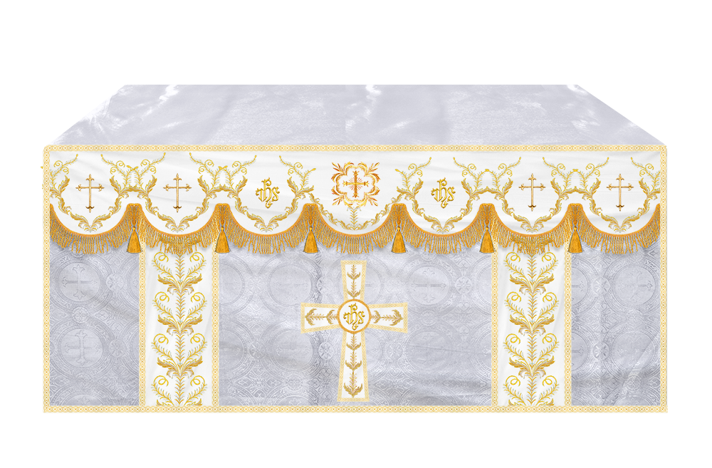 Church Altar Parament with Trims