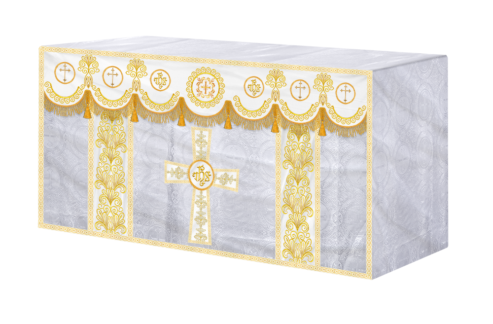 Altar Parament with Motif and Trims