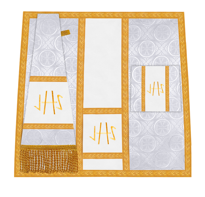 Mass Set adorned with Liturgical Motif