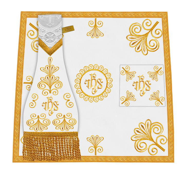 Gothic Chasuble with Ornate Embroidery