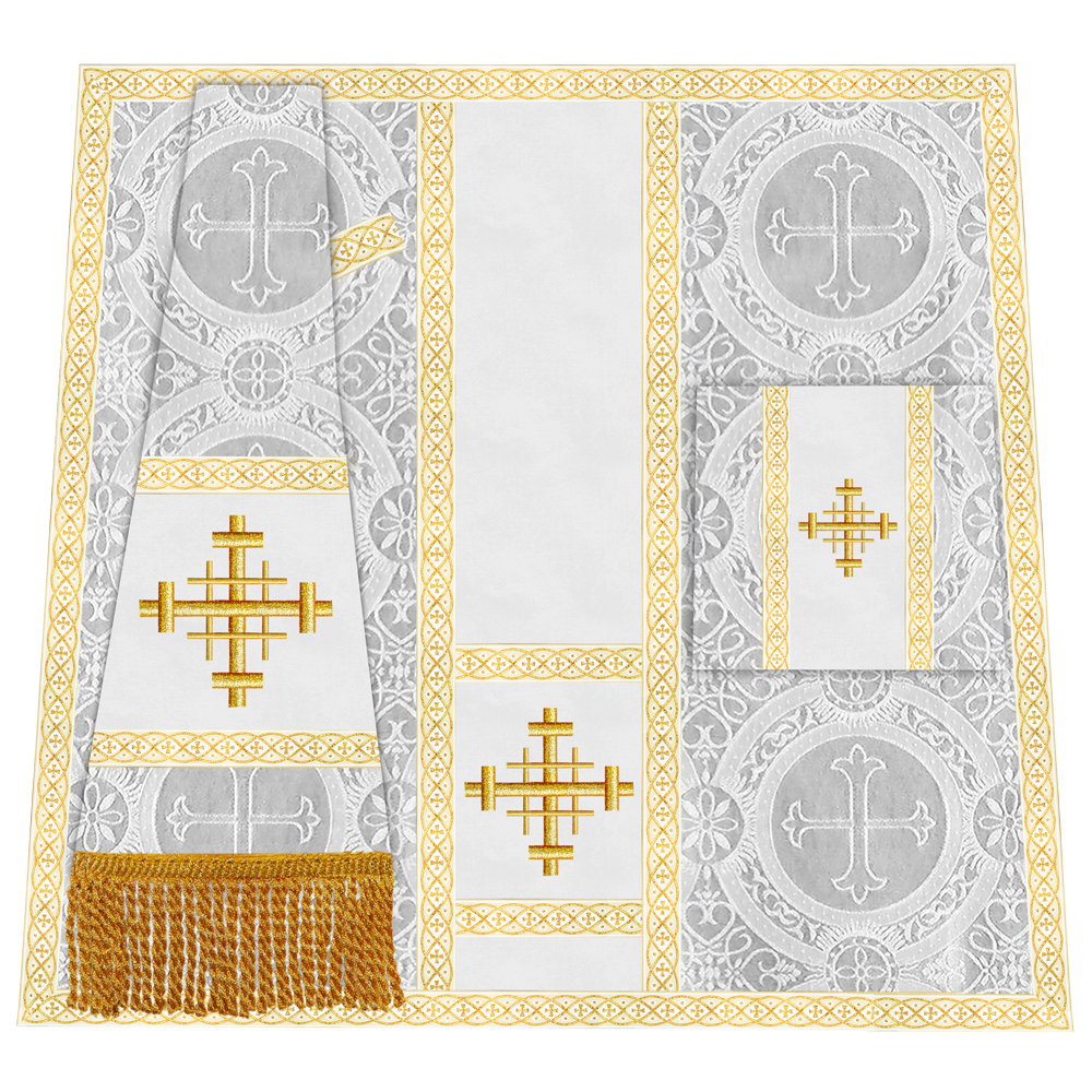 Liturgical Mass set with Cross