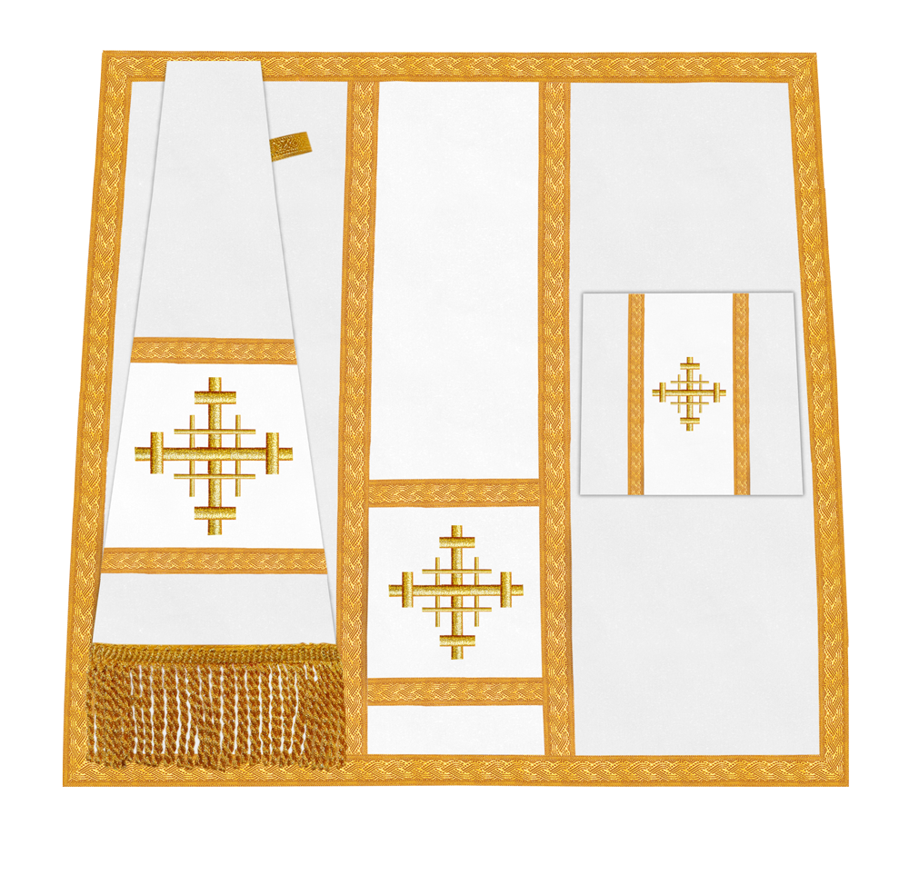 Mass set with Spiritual Cross