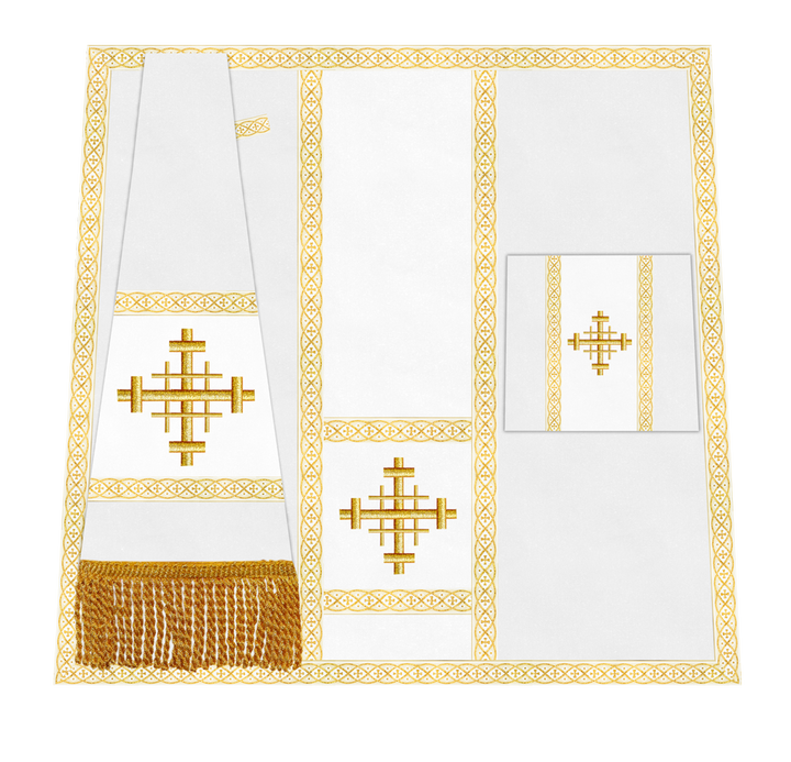 Liturgical Mass set with Cross