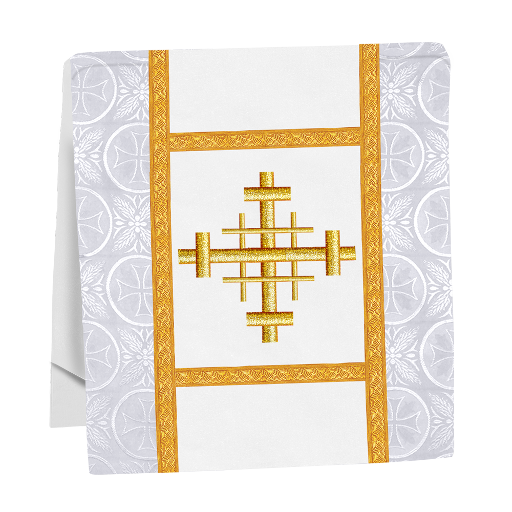 Handcrafted Altar Mass Set with Embroidered Motif