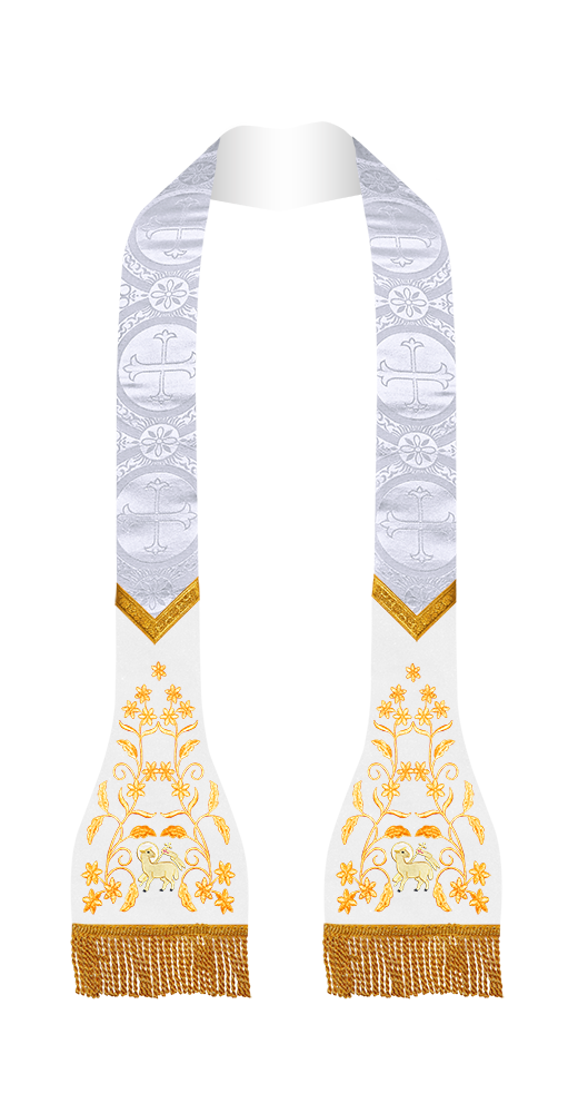 Roman Stole with Floral design