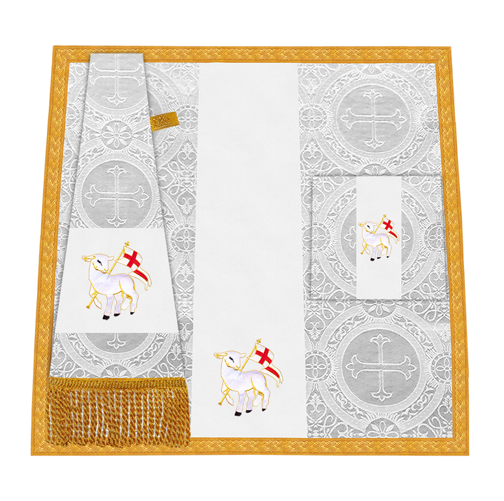 Liturgical Altar Mass Set with adorned motif