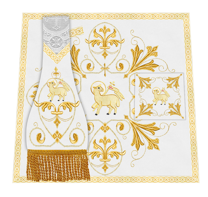 Spiritual Embroidery Mass Set Vestment