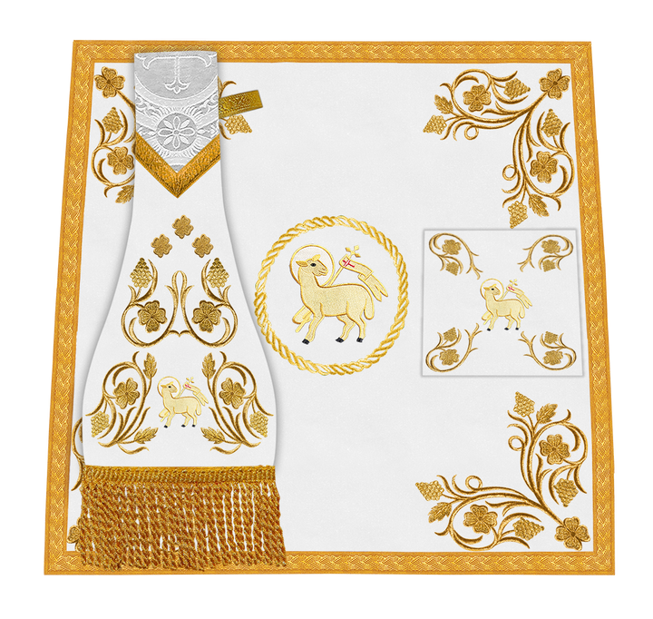 Gothic Chasuble with Grapes Embroidery