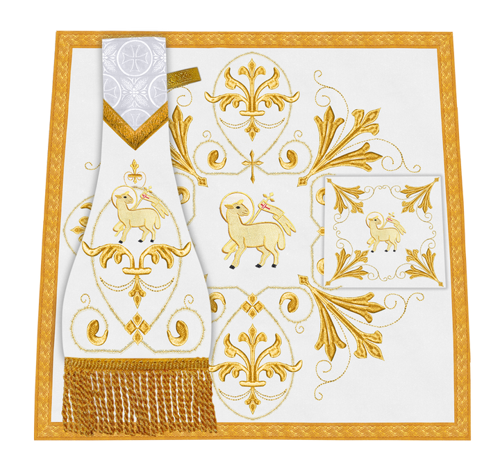 Liturgical Mass Set with Fine Embroidery