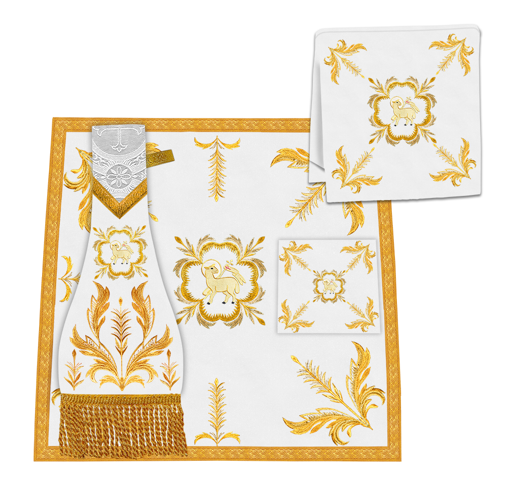 Roman Chasuble with liturgical motifs