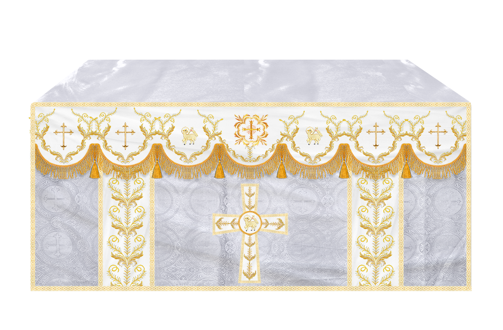 Church Altar Parament with Trims