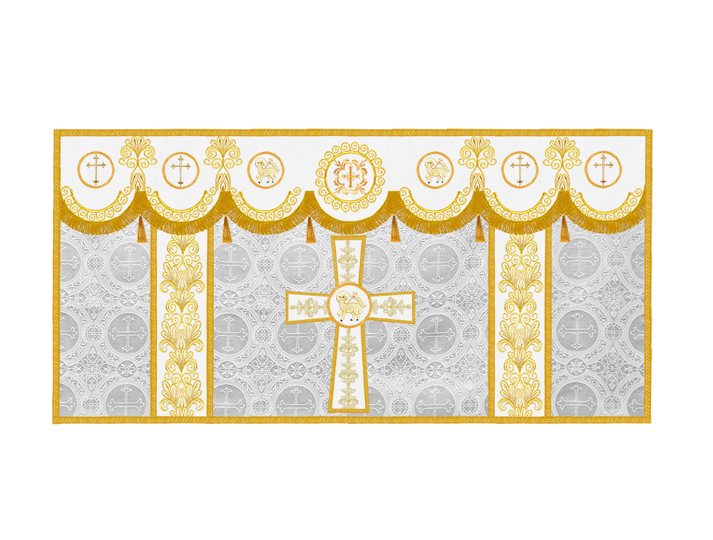 Altar Cloth with Liturgical Motif