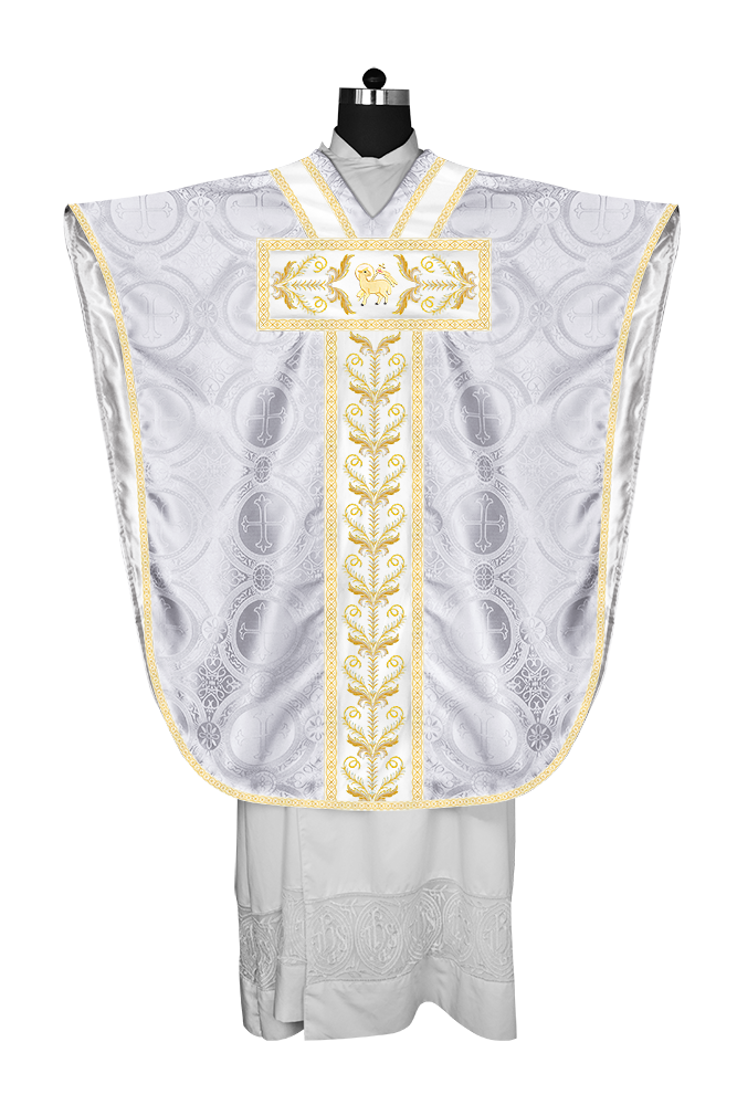 Borromean Chasuble Vestment With Liturgical Trims