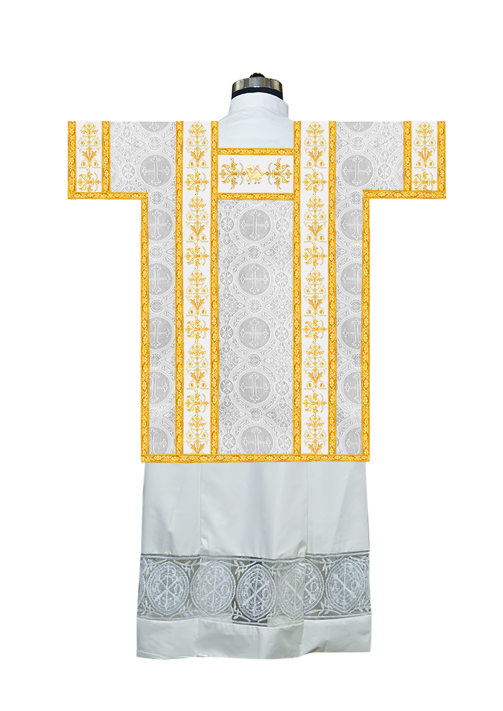 Tunicle Vestment with Adorned Orphrey