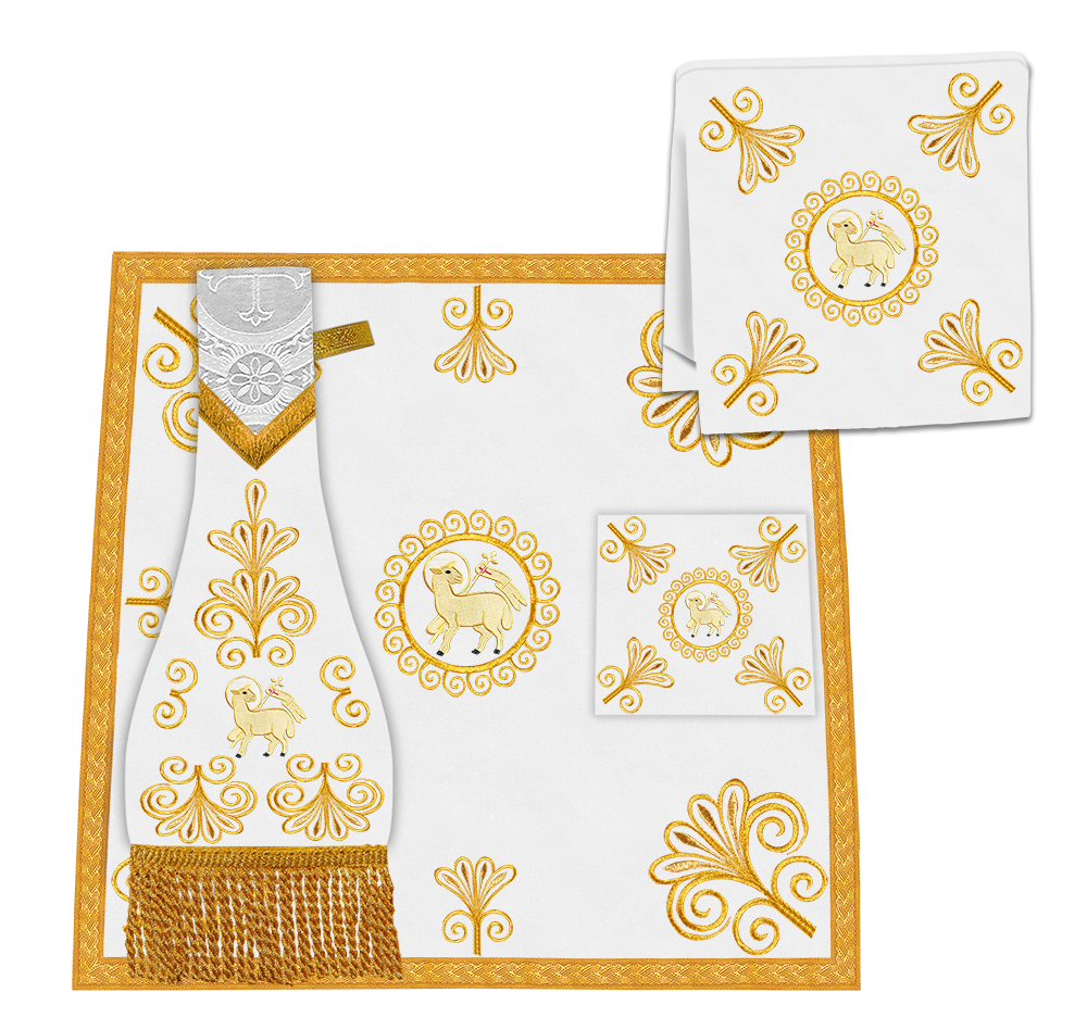 Altar Cloth with Liturgical Motif