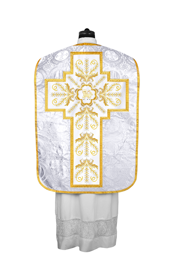 Roman Chasuble with liturgical motifs