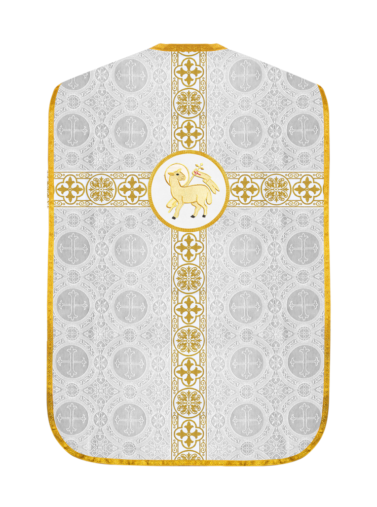 Roman Catholic Chasuble with Spiritual Motif