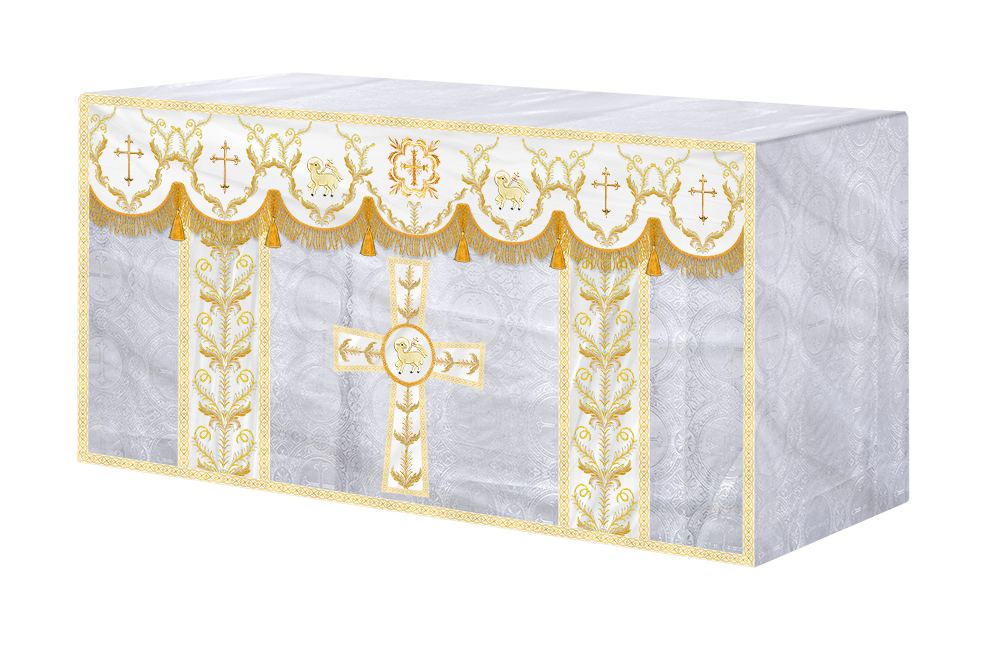 Church Altar Parament with Trims