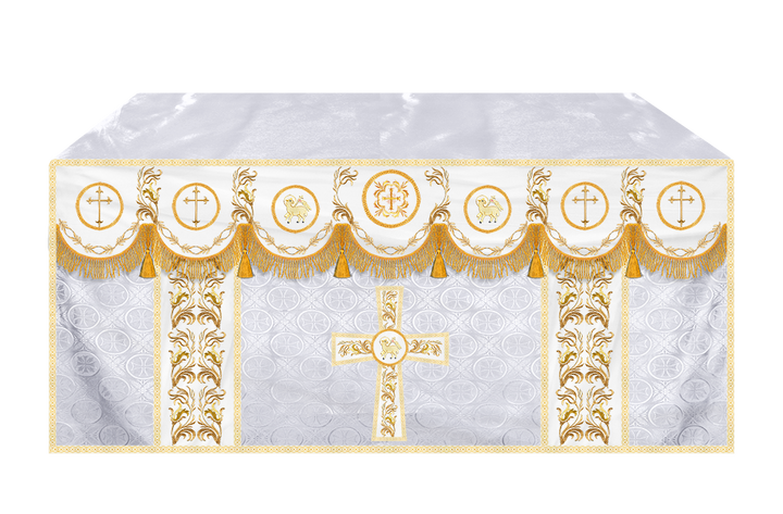 Handmade Church Altar Cloth with Traditional Embroidery