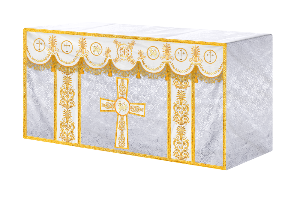 Ornate Embroidered Liturgical Altar Cloth