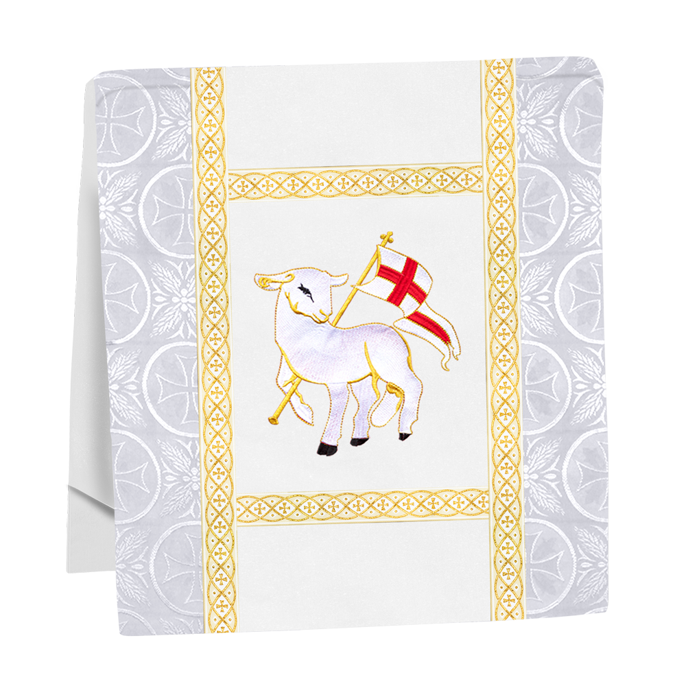 Altar Mass Set with Detailed Motif Embroidery