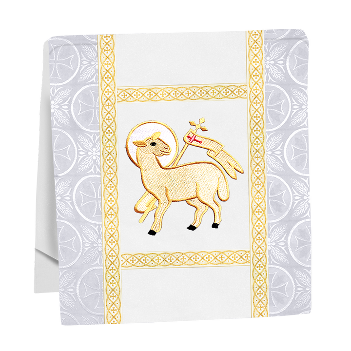 Traditional Altar Mass Set with  Embroidered Motifs