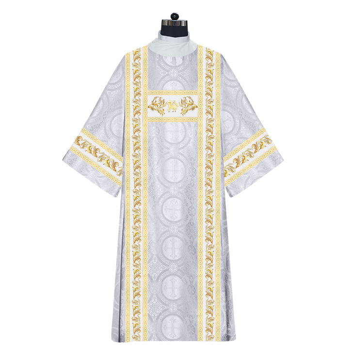 Dalmatics Vestments With Enhanced Embroidery