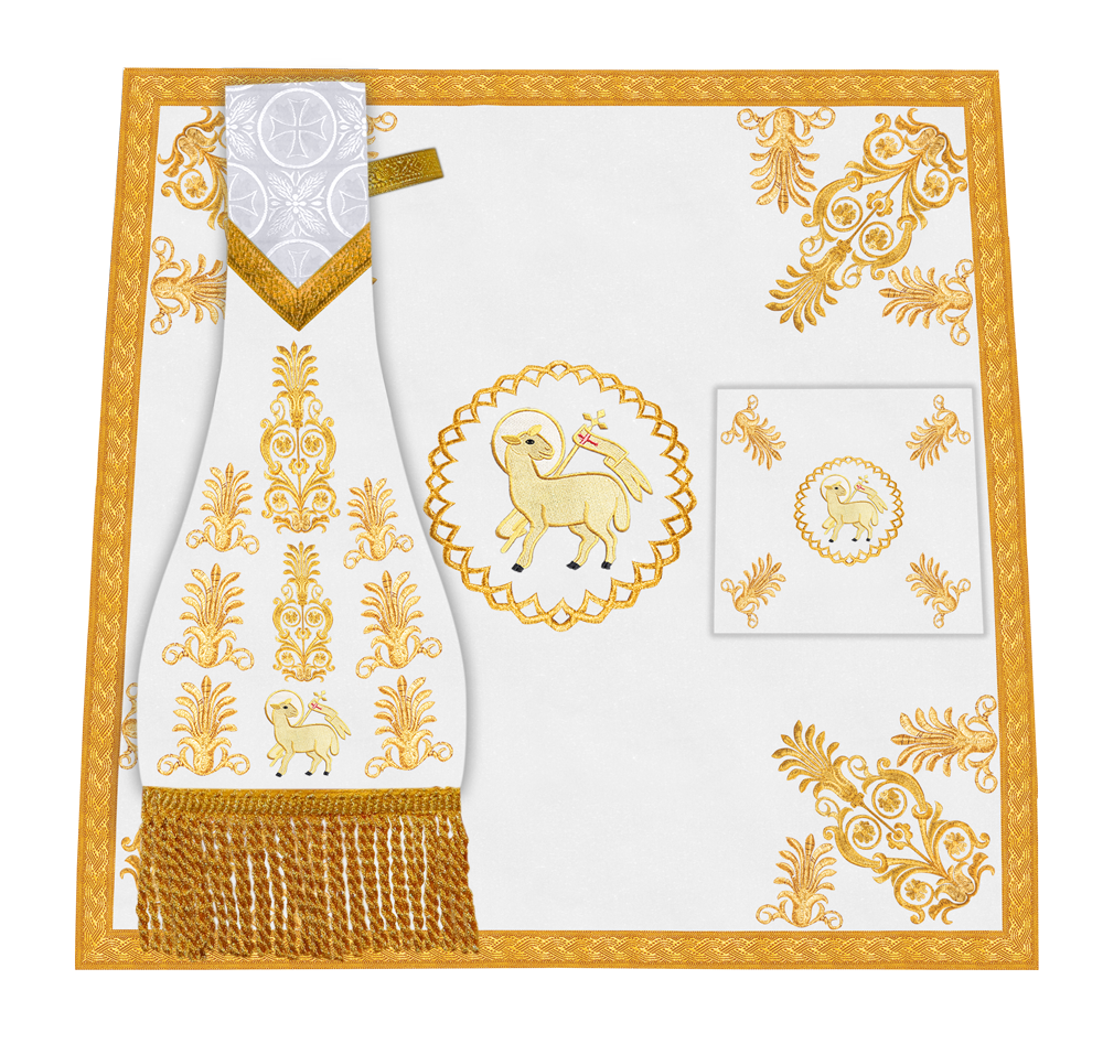 Ornate Embroidered Liturgical Altar Cloth