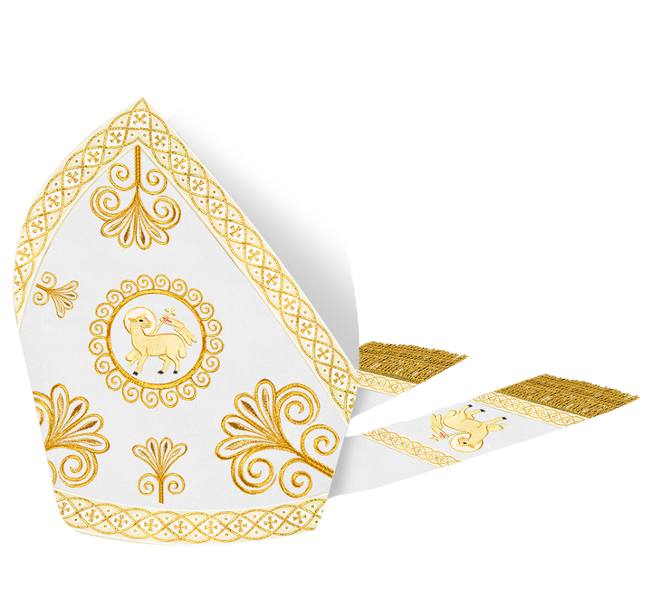 Liturgical Roman Mitre Vestment and Trims