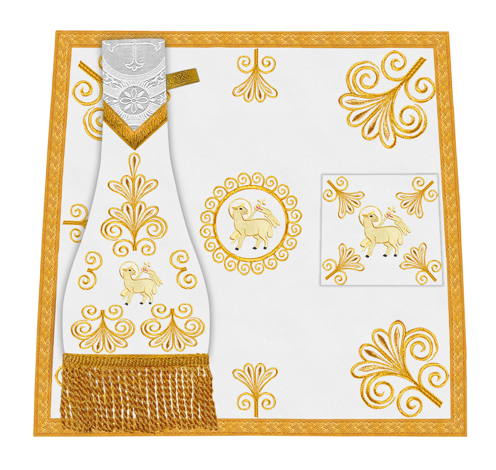 Gothic Chasuble with Ornate Embroidery