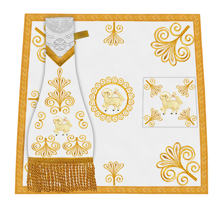 Gothic Chasuble with Ornate Embroidery