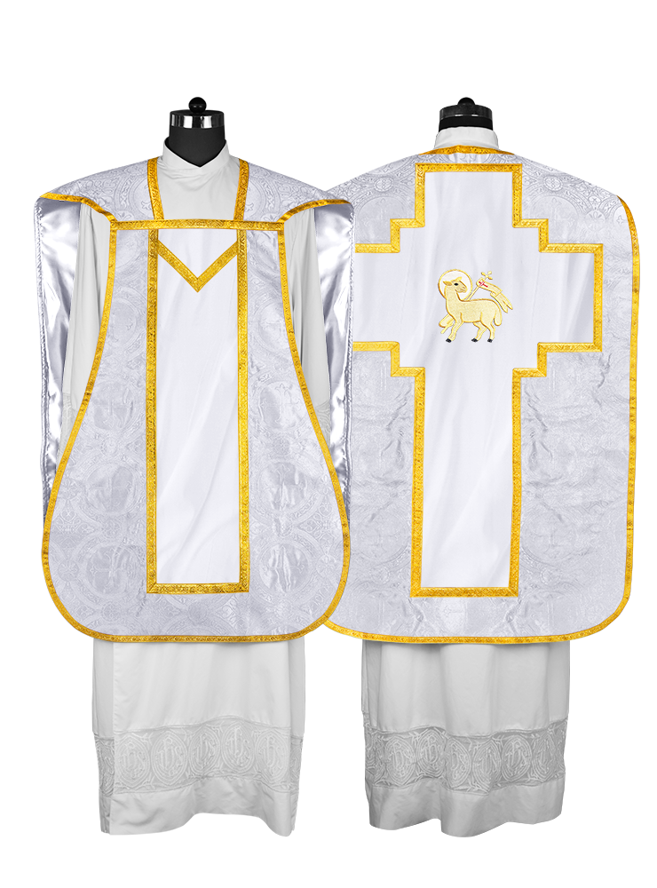 Fiddleback with spiritual motif