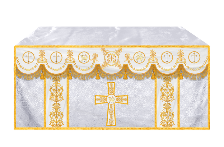 Ornate Embroidered Liturgical Altar Cloth