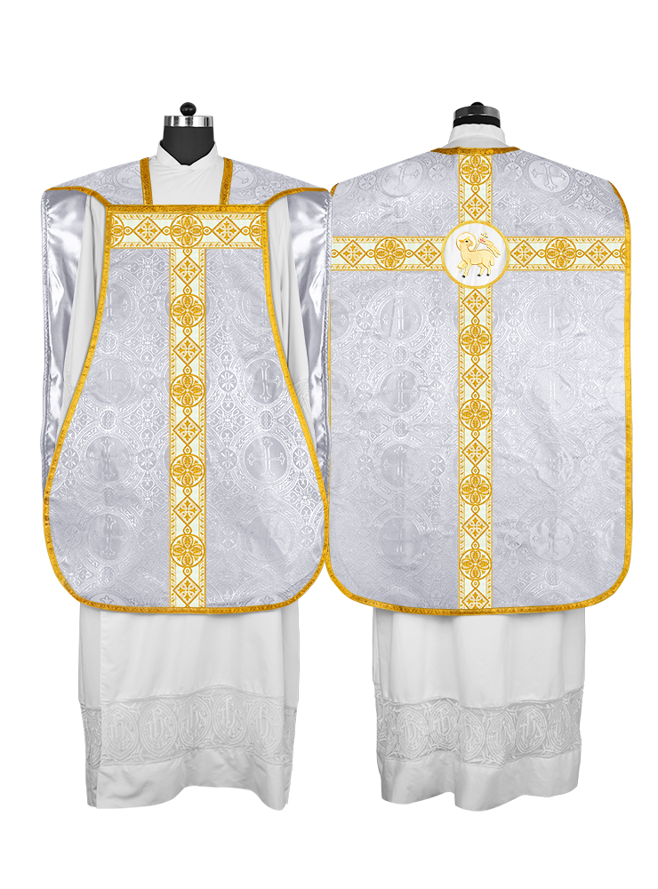 Vestidura de violín adornada con encaje 