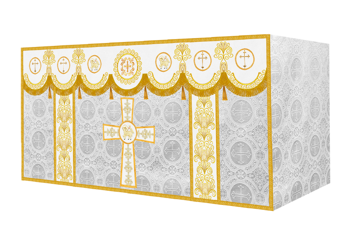 Altar Cloth with Liturgical Motif