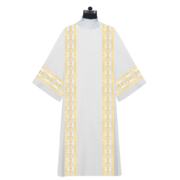 Dalmatics Vestments Enhanced With Woven Braids