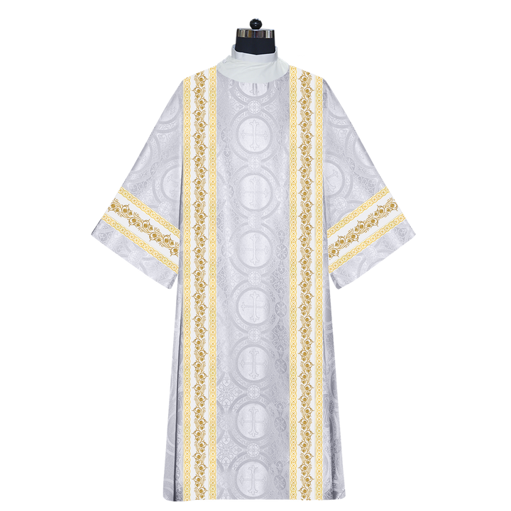 Dalmatics Vestments Adorned With Braids and Trims