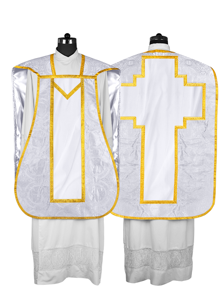 Fiddleback with spiritual motif